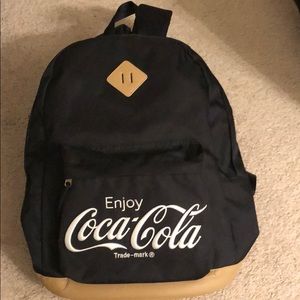 Coca-Cola branded book bag